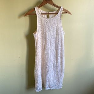 White Lacey Dress MIDI